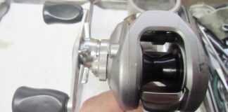 ダイワ TD-Z 103ML ベアリング異音交換 修理写真