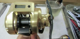 シマノ 18 オシアコンクエストCT 200PG 分解メンテナンス修理写真