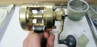 シマノ 04 コンクエスト 800F 塩錆び 分解メンテナンス修理