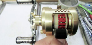 シマノ 01 カルカッタコンクエスト 51 分解メンテナンス写真