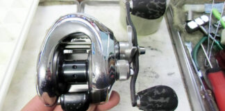 シマノ 06アンタレスDC RH RH49 分解メンテナンス写真