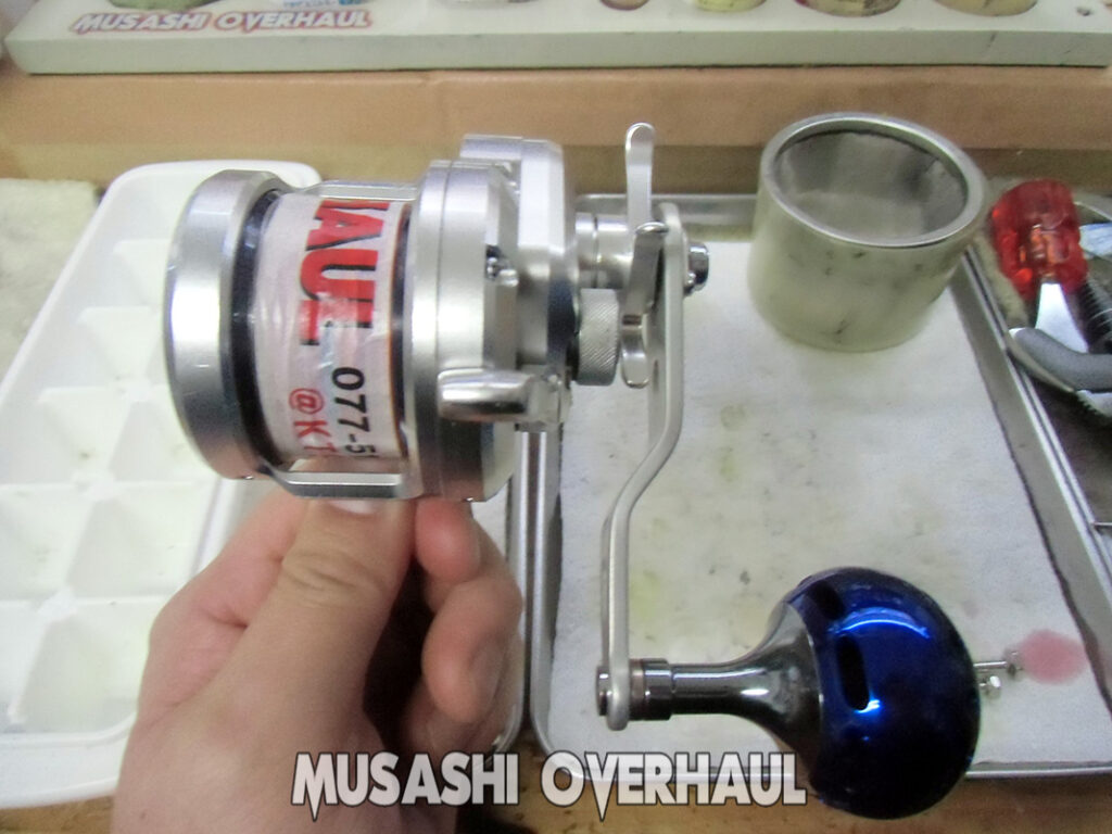 オーバーホール済 オシアジガー4000HG +オッズポート5号700m リール