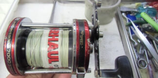 アブ ガルシア アンバサダー 7000 クラッチが切れない 修理メンテンス写真