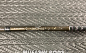 ダイワ ハートランドZ 6101MLFS-SV 冴掛 SAEGAKE ガイド載せ替えカスタム 写真