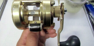 シマノ 04 コンクエスト 800F (01854) 分解メンテナンス修理写真
