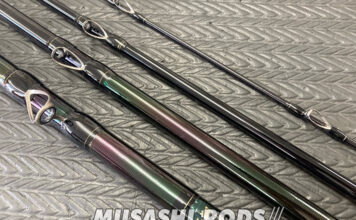 シマノ 石鯛竿 極翔 石鯛 500 (22824) 全塗装&スレッド巻き直し レストア (ロッドカスタム日記 #162) シマノ 石鯛竿 極翔 石鯛 500 (22824) 全塗装&スレッド巻き直し レストア修理写真