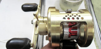 シマノ 01 カルカッタコンクエスト201 (RH441) 分解メンテナンス修理写真