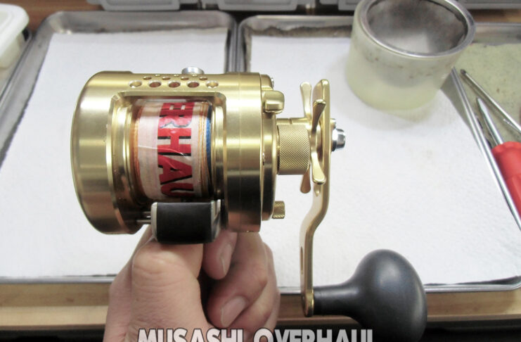 シマノ 04 コンクエスト 800F (01854) 定期メンテナンス 修理受付写真