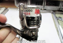 シマノ 10 コンプレックス 2500HF4 (024886) メンテナンス修理写真