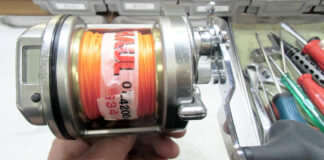 シマノ 09 スピードマスター石鯛 3000T RC13 (02334) 分解修理写真 異音修理