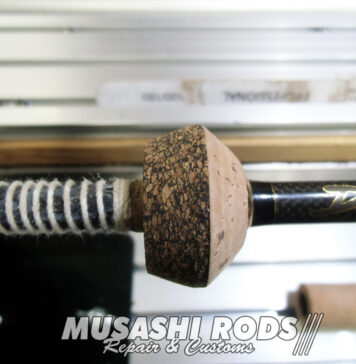 メガバス デストロイヤー F3-59XS ロッドグリップ改造写真