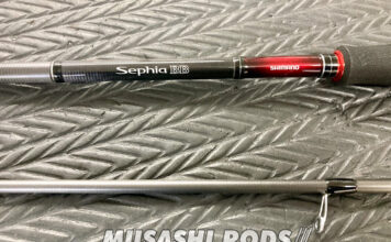 シマノ 15 セフィアBB S806M (36659) ガイド修理 写真