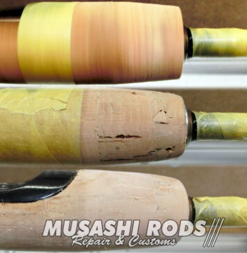 キラーヒート デジーノ ストラーダレッド KSR-SJ61SULRST グリップ張り替え 作業写真