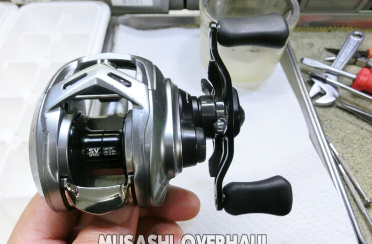 ダイワ 21 アルファス SV TW800H 右 (00630221) メンテナンス修理写真