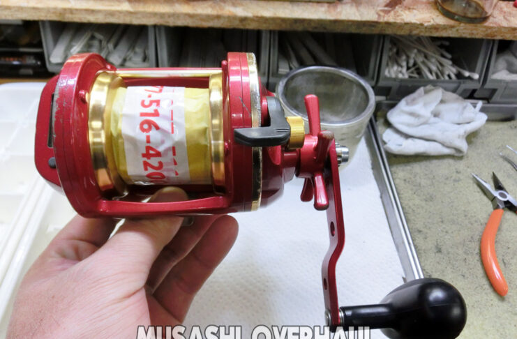 ダイワ シーライン石鯛 Z40WH遠投 メンテナンス修理写真