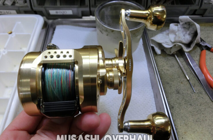 シマノ 23 カルカッタコンクエストMD 300XGLH 右 (045935) メンテナンス修理写真