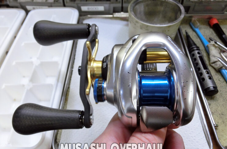 シマノ 16 メタニウム MGL HG 左 (035332) メンテナンス修理写真