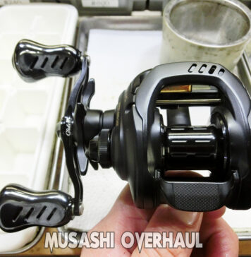 ダイワ × 一誠 タトゥーラHLC TW 6.3L-IS メンテナンス修理写真