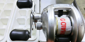 シマノ 00 スコーピオンメタニウムMG RH425 左 (01256) メンテナンス修理写真