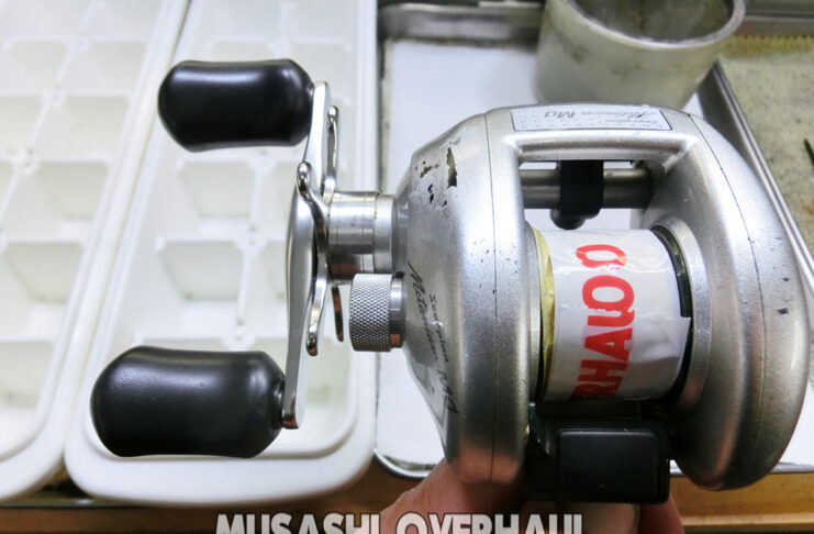 シマノ 00 スコーピオンメタニウムMG RH425 左 (01256) メンテナンス修理写真