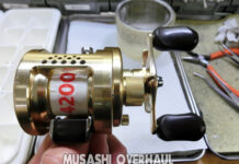 シマノ 01 カルカッタコンクエスト 100 (RH442) メンテナンス修理写真