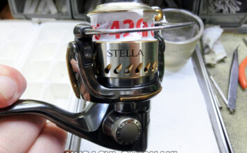 シマノ 04 ステラ 1000 A-RB (01839) メンテナンス修理写真