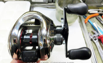 シマノ 07 アンタレス DC7LV (021885) メンテナンス修理写真