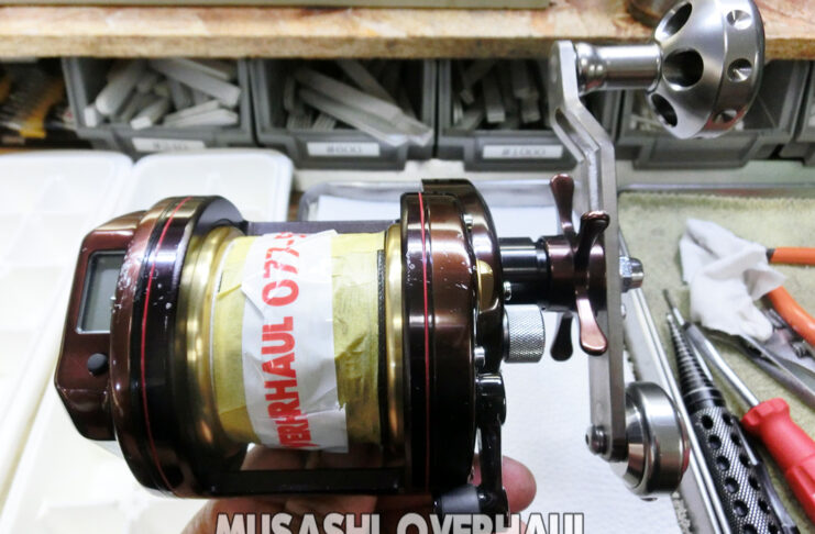 シマノ 07 海魂 DC 3000T (02129) メンテナンス修理写真