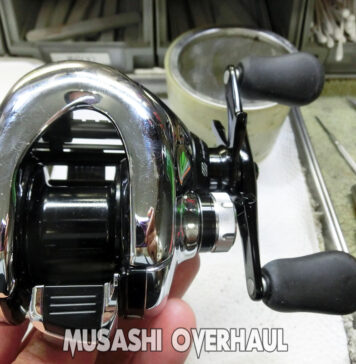 シマノ 12 アンタレス HG 右 (028372) メンテナンス修理写真