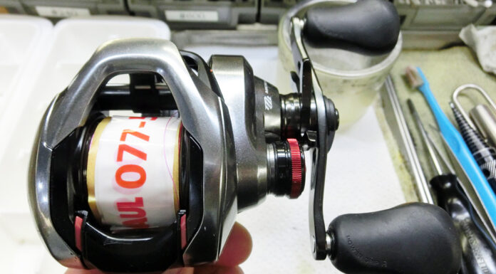 シマノ 21 スコーピオンDC 150XG 右 (04310) メンテナンス修理写真