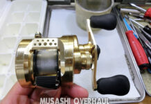 シマノ 22 カルカッタコンクエスト 200XG 右 (04402) リールメンテナンス修理写真