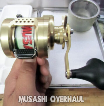 シマノ 22 オシアコンクエスト 300HG 右 (044440) メンテナンス修理写真