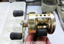 シマノ 97 カルカッタ101XT RH384 (01263) メンテナンス修理写真