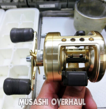 シマノ 97 カルカッタ101XT RH384 (01263) メンテナンス修理写真