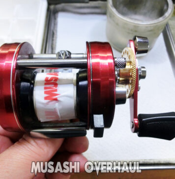アブ ガルシア アンバサダー ABU2500C メンテナンス修理写真