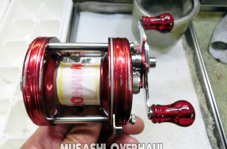 アブ ガルシア アンバサダー 5000 レッド メンテナンス修理写真