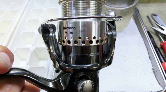 シマノ 01 ステラ FW2500S (SC78E) メンテナンス修理写真