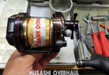 シマノ 07 海魂DC 3000T (02129) カウンター故障修理写真