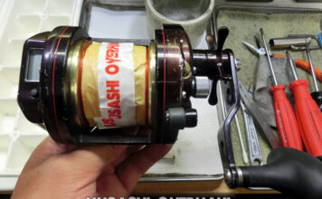 シマノ 07 海魂DC 3000T (02129) カウンター故障修理写真