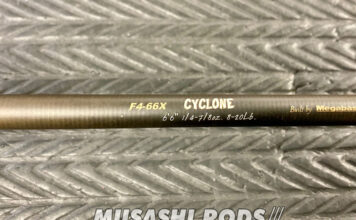 メガバス デストロイヤー F4-66X サイクロン メンテナンス修理写真