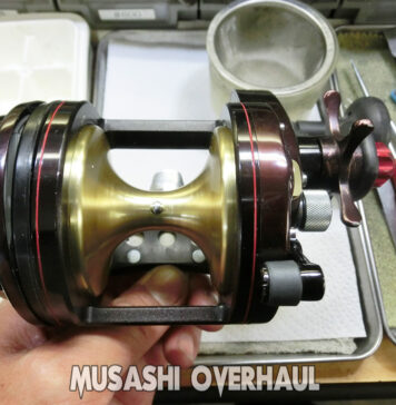 シマノ 07 海魂DC 3000T (02129) フルオバホ希望 メンテナンス修理写真