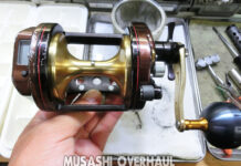 シマノ 07 海魂DC 4000T (02130) 定期メンテナンス 修理写真