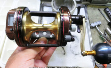 シマノ 07 海魂DC 4000T (02130) 定期メンテナンス 修理写真