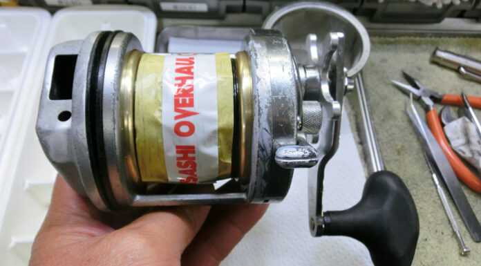 シマノ 09 スピードマスター石鯛 3000T RC13 (02334) ワンウェイクラッチ異音　修理写真
