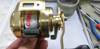 シマノ 18 オシアコンクエストCT 300HG (03820) メンテナンス修理写真