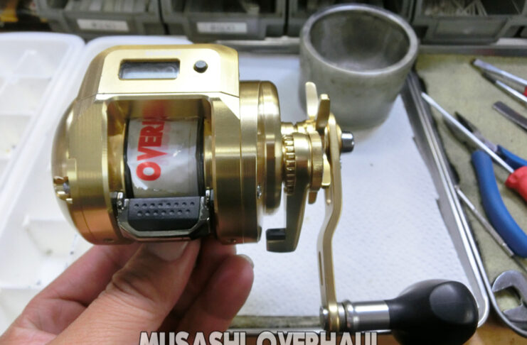 シマノ 18 オシアコンクエストCT 300HG (03820) メンテナンス修理写真