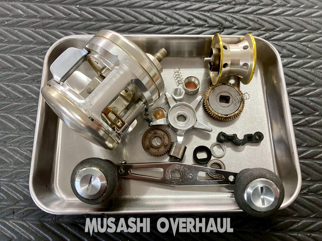 1 daiwa millionare cv z 203 l 00613824 4960652495301 reel sabi shuri overhaul mentenance shuri shashin