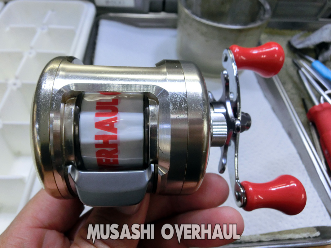 1 daiwa millionare cvz 103 00613822 4960652495295 reel sabi shuri overhaul mentenance shuri shashin