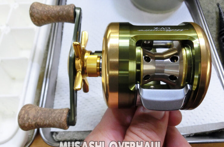 ダイワ ミリオネア CV-Z 103 クラブM グリーン＆ゴールド (00613829) メンテナンス修理写真