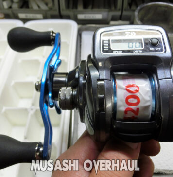 ダイワ ソルティスト ICS 103SH-L (00614795) ハンドル固着修理写真